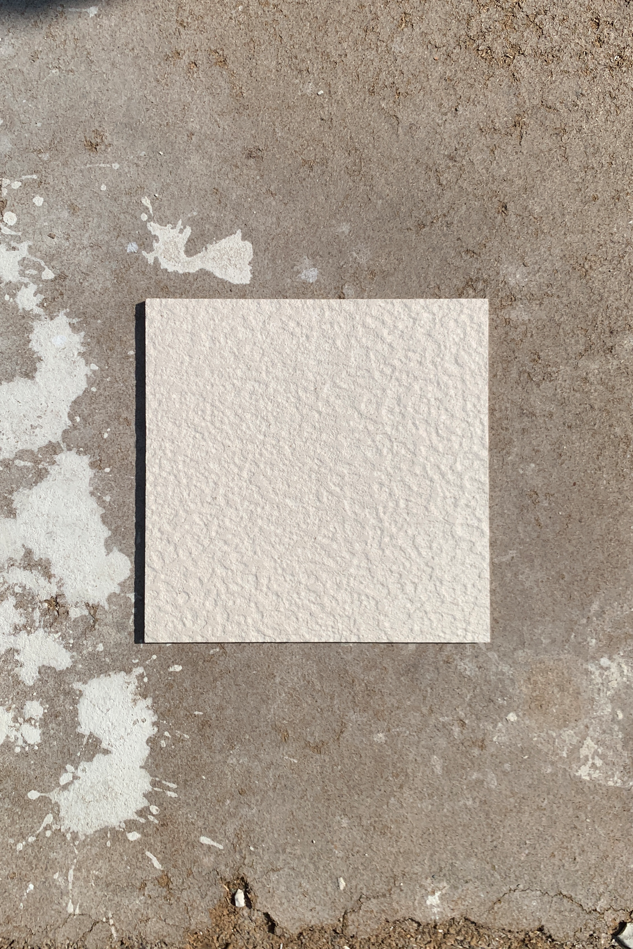 Muestras Microcemento Liso y Rugoso de Haven