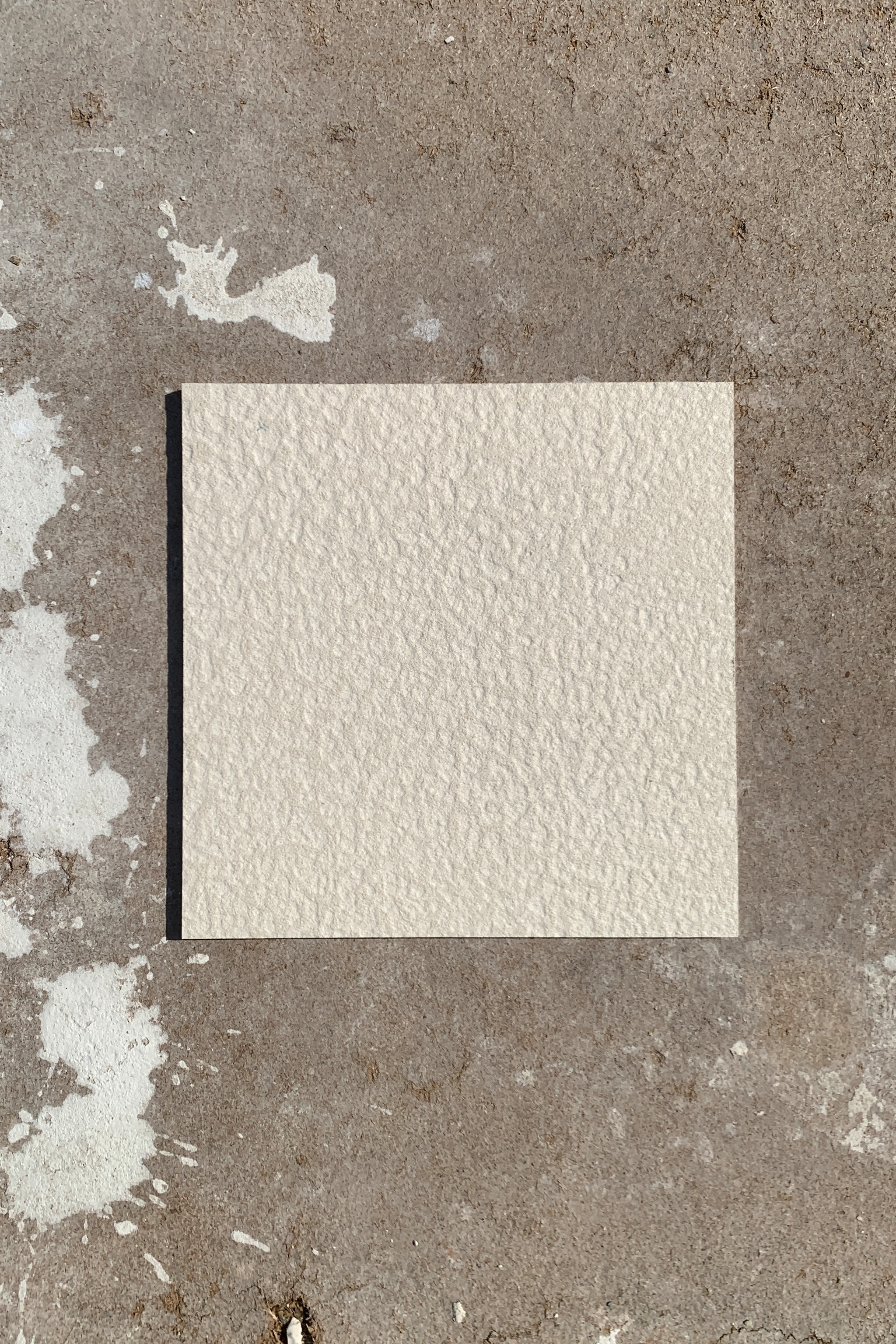 Muestras Microcemento Liso y Rugoso de Haven